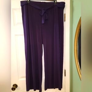 Torrid sz 3 purple wide leg trousers